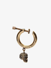 Load image into Gallery viewer, BRASS AND STRASS EARRINGS
