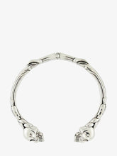 Load image into Gallery viewer, TWIN TEXTURED SKULL BRASS BRACELET
